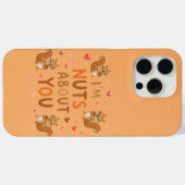 I’m Nuts About You  – Cute Squirrel  Case-Mate iPhoneケース (裏面 (横))