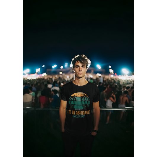 I’m On Permanent Vacation Retro Vacation Vibes Tシャツ