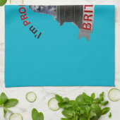 I’m Proud to be British キッチンタオル (折り畳み)