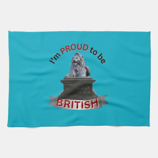 I’m Proud to be British キッチンタオル (横)