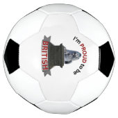 I’m Proud to be British  サッカーボール (回転)
