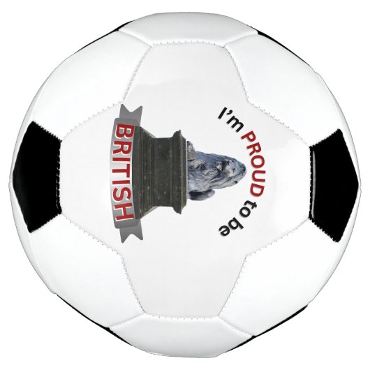 I’m Proud to be British サッカーボール (回転)
