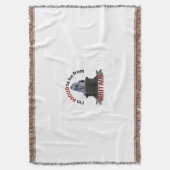 I’m Proud to be British スローブランケット (正面縦)