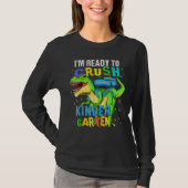 I m Ready To Crush Kindergarten Dinosaur Kids Back Tシャツ (正面)