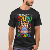 I m Ready To Crush Prechool Red Panda Back To Scho Tシャツ (正面)