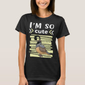 I`m So Cute Quail Kids Quail Tシャツ (正面)
