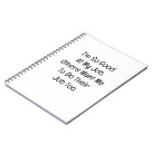 I’m So Good at My Job ノートブック (左側)