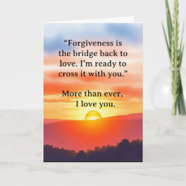 I’m Sorry Relationship Card カード