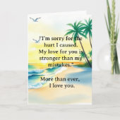 I’m Sorry Relationship Card カード (正面)
