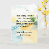 I’m Sorry Relationship Card カード (黄色い花)