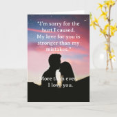 I’m Sorry Relationship Card カード (黄色い花)