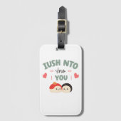I’m Soy Into You 🍣 | Cute Kawaii Sushi Love  ラゲッジタグ (正面縦)