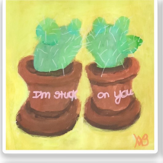 I’m Stuck on You シール (正面)