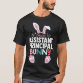 I m The Assistant Principal Bunny Easter Day Rabbi Tシャツ (正面)