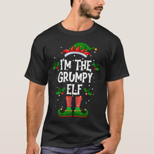 I’m The Mpy Elf Christmas Xmas Pajama Pj Men Women Tシャツ (正面)