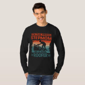 I m The Proud Stepmom Of A Cool Roofer Roofing Roo Tシャツ (正面フル)