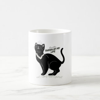 I´m the queen of my life and I don´t need a prince コーヒーマグカップ