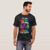 I m the rainbow sheep of the family Lesbian Pride Tシャツ (正面フル)