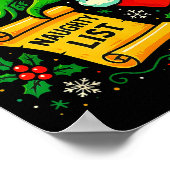 I’m The Reason Santa Has A Naughty List Christmas  ポスター (角)