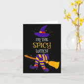 I’m The Scy Witch Family Matching Costume Hallowee カード (黄色い花)