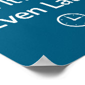 I’m Tired And It’s Not Even Late Funny Everyday Hu ポスター (角)