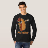 I m Wiener  Dabbing Sunglasses Hotdog Food  Humor Tシャツ (正面フル)