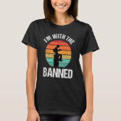 I m With The Banned  for Book Tシャツ (正面)