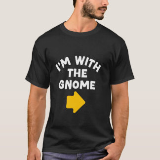 I m with the Gnome Simple Last Minute Halloween Co Tシャツ