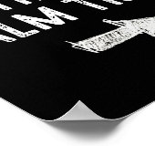 I’m With The Palm Tree Funny Halloween Couple Cost ポスター (角)