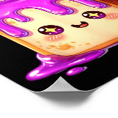 I’m With The Peanut Butter Funny Matching Couple C ポスター (角)