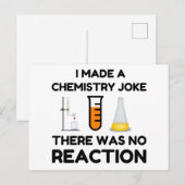 I Made A Chemistry Joke ポストカード (正面/裏面)