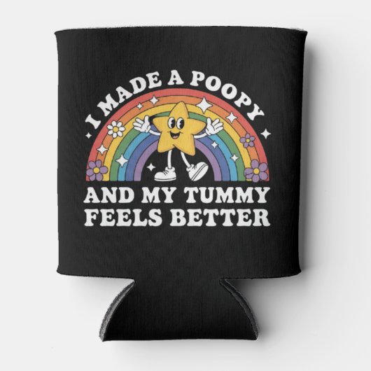 I Made A Poopy Funny Inappropriate Vacation Swap  缶クーラー (正面)