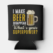 I Make Beer Disappear what's your superpower 缶クーラー (裏面)