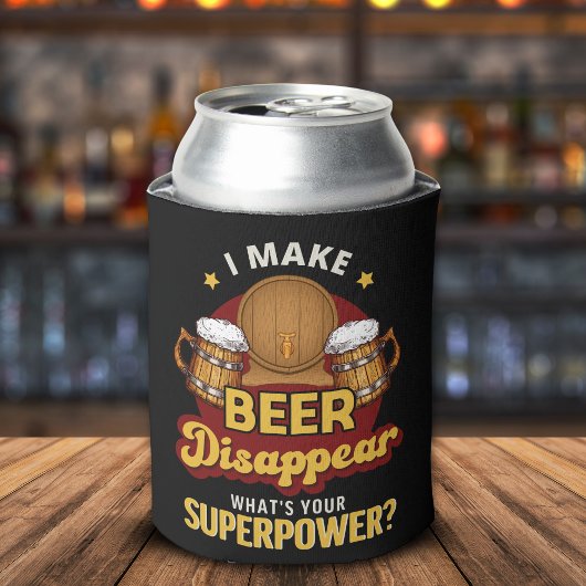 I Make Beer Disappear what's your superpower 缶クーラー