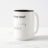 I make fried rice!! ツートーンマグカップ (正面右)