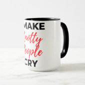 I Make Knotty People Cry 2 マグカップ (正面右)