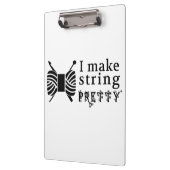 I Make String ・かわいらしクラフト&ヤーン クリップボード (左)