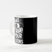 I Make Ur Decisions Shirt Funny Men Women Drinking コーヒーマグカップ (正面左)