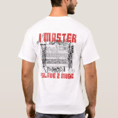 I Master U Slave 2 Music Tシャツ (裏面)