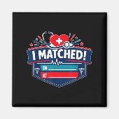 I Matched マグネット (正面)