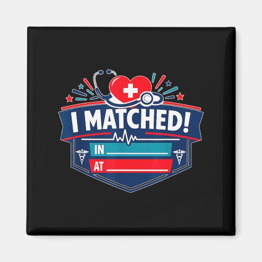 I Matched マグネット (正面)