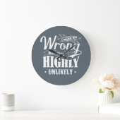 I may be wrong but it's highly unlikely wall clock ラージ壁時計 (ホーム)