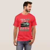 I maybe old muscle car for Classic Race Car Lover  Tシャツ (正面フル)
