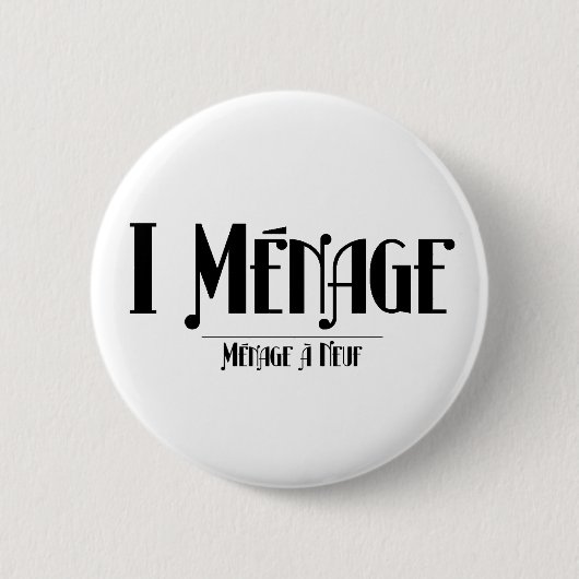 I Ménageボタン 缶バッジ (正面)