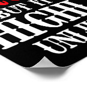 I Might Be Wrong But It's Highly Unlikely Sarcasti ポスター (角)