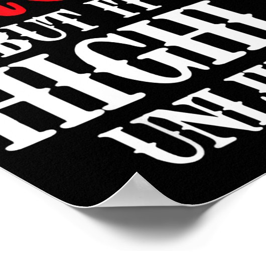 I Might Be Wrong But It's Highly Unlikely Sarcasti ポスター (角)