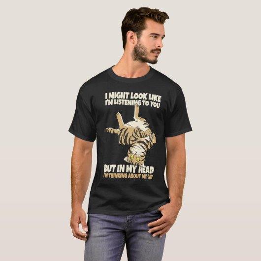 I might look like if  but I'm thinking about my ca Tシャツ (正面フル)