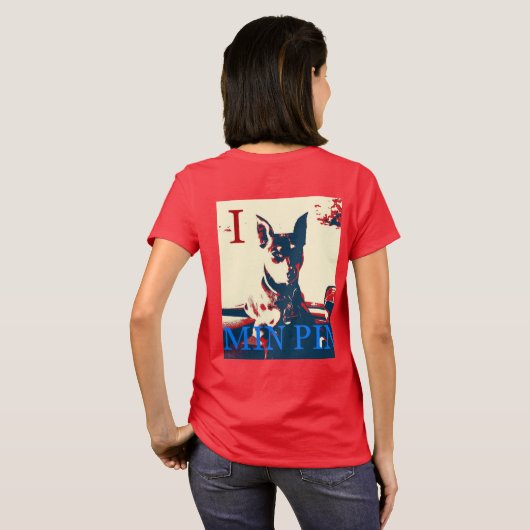 I MIN PIN Tシャツ (裏面フル)