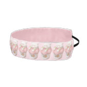 「I Miss You」：かわいい寝猫のカップケーキアート アスレチックヘッドバンド (右)