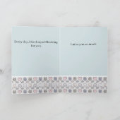 I Miss You Cat カード (内部)